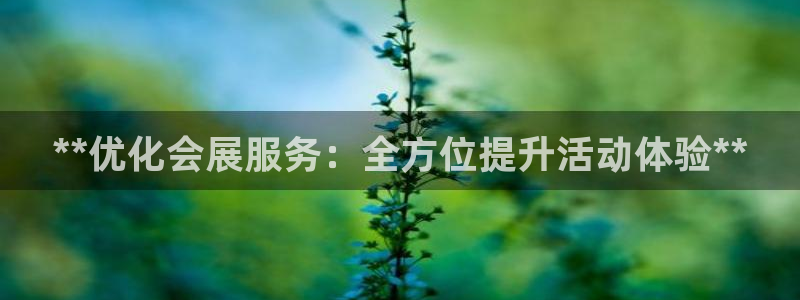 果博怎么注册账号：**优化会展服务：全方位提升活动体验**