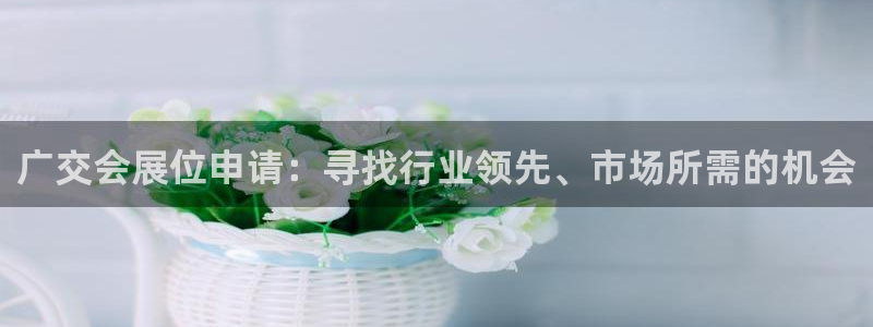 苹果手机能下载果博吗：广交会展位申请：寻找行业领先、市场所需的机会
