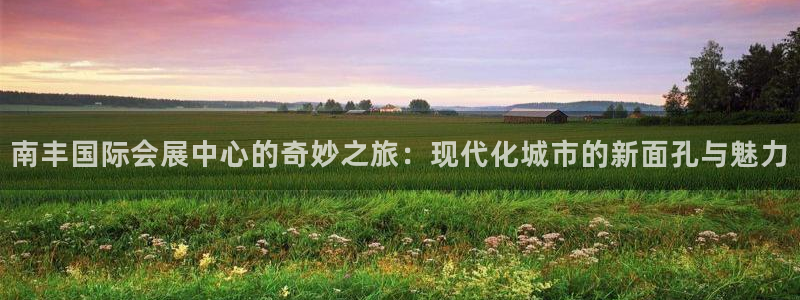 果博环保公司：南丰国际会展中心的奇妙之旅